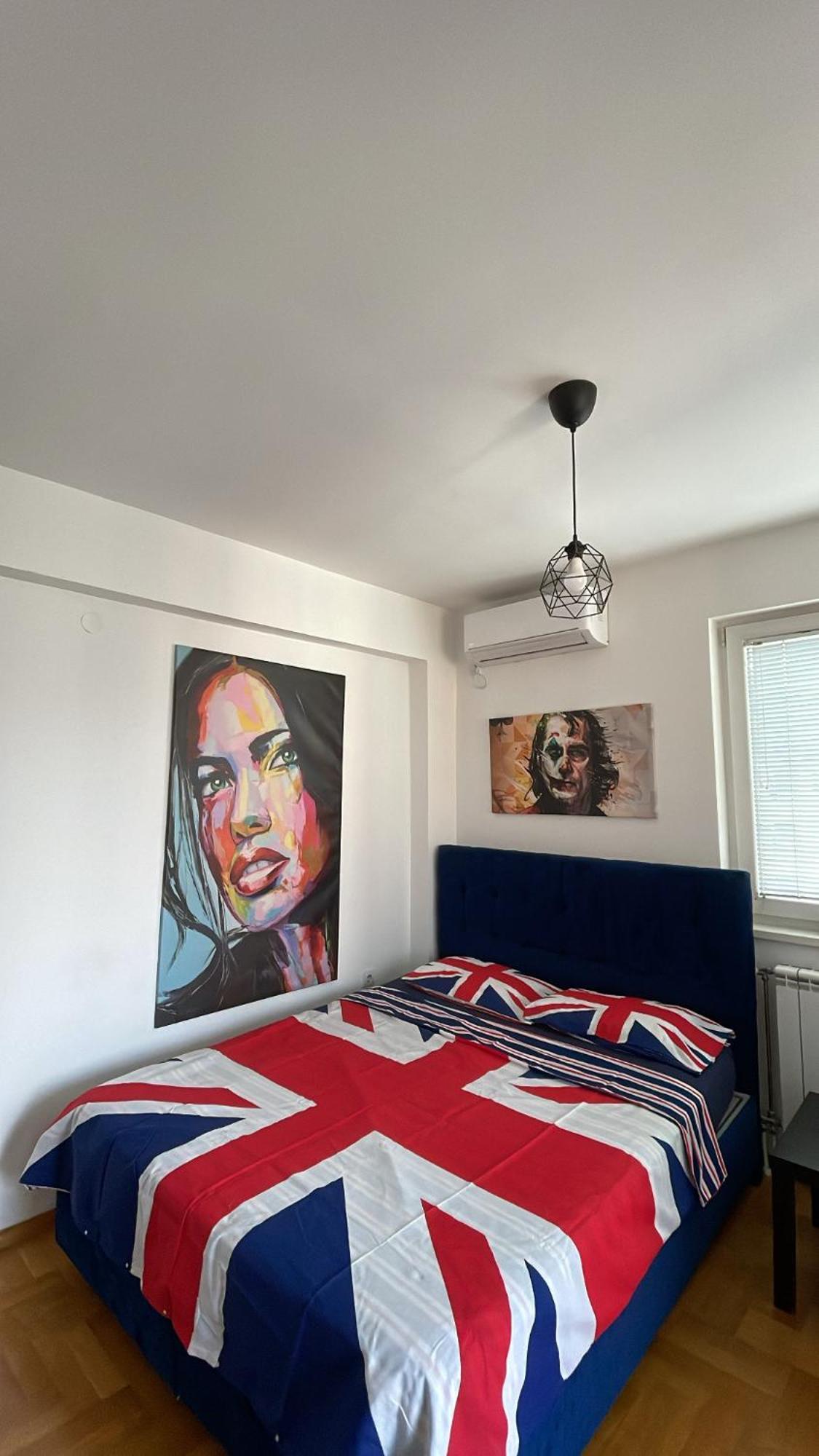 New Modern Rooftop Apartment-Free Private Parking Skopje Exterior foto